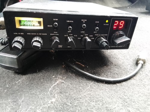 CIBI SUPERSTAR SS3900 BLACK AM ,FM USB ,LSB ,CW AVEC MICRO ET ZETAGI MB 4 . - Photo 7 sur 7