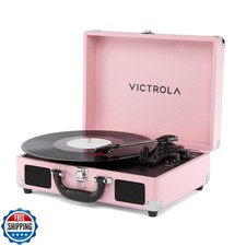Victrola Journey II 2025 Model   Bluetooth Suitcase Record Player   Built-i