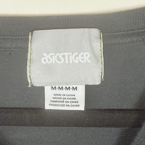 Asics Tiger Black Logo Athletic Training Long Sleeve T-Shirt Top Women's Medium - Picture 6 of 6