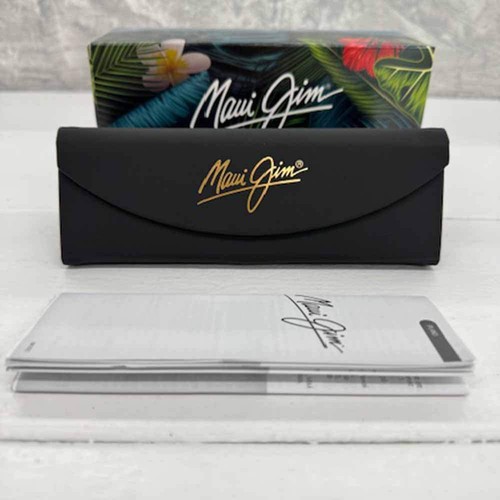 Polarized Gafas de sol  Maui Jim Ho'okipa XLarge MJ456 02A 67 15 138 Mat Black H - Imagen 8 de 9