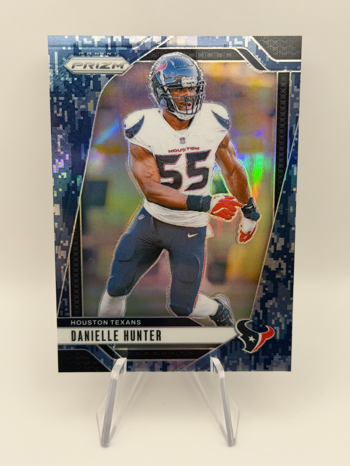 Danielle Hunter - 2024 Panini Prizm #117 Navy Camo /25 Houston Texans SSP