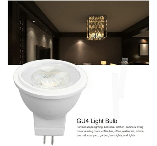 BORDSTRACT 6Pcs MR11 High Brightness LED Light Bulb,3W 110V GU4 Spotlight... - Picture 2 of 6