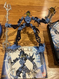 LEGO Bionicle Kiina Glatorian Legends 8987 Complete Canister Box Book Retired 🔥
