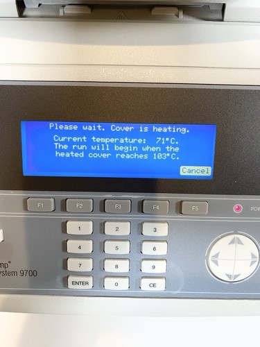 Sistema PCR Applied Biosystems ABI GeneAmp 9700 96 pocillos termociclador - Imagen 7 de 16