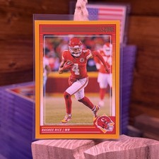 2024 Score - yellow Parallel Rashee Rice #139 Chiefs