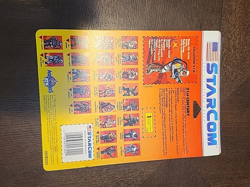 SGT. Victor Rivera 100% Complete W/Cardback Starcom 1986 Coleco Action Figure - Picture 7 of 7