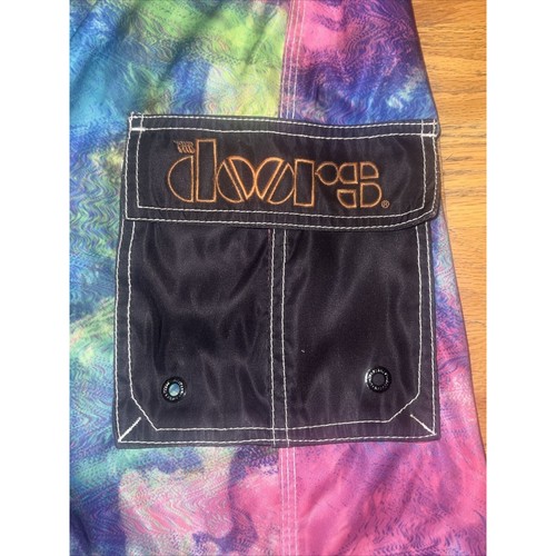 De Colección DRAGONFLY Bañador Board Shorts Para Hombres Jim Morrison Puertas Psicodélico Talla 34 - Imagen 3 de 8