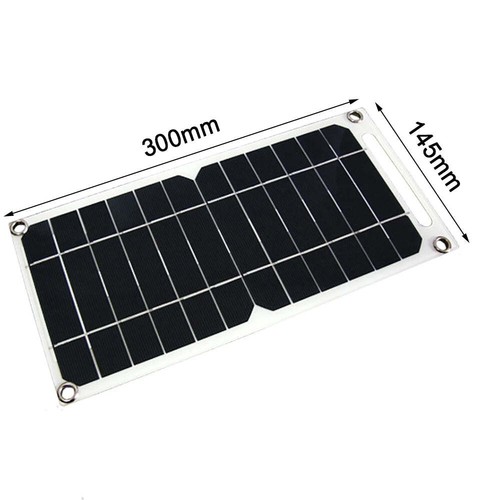 5V 10W Solar Panel Output USB Outdoor Portable Solar System Cell Phone Charger S - Photo 16 sur 17