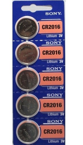 10 Pack Genuine SONY CR2016 Lithium Battery 3V Coin Cell ECR2016 BR2016 DL2016 - Picture 8 of 12
