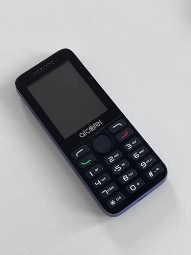 Alcatel 2038X Black blue Mobile Phone Unlocked to all Networks - Picture 2 of 3