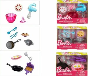 barbie breakfast accessory pack