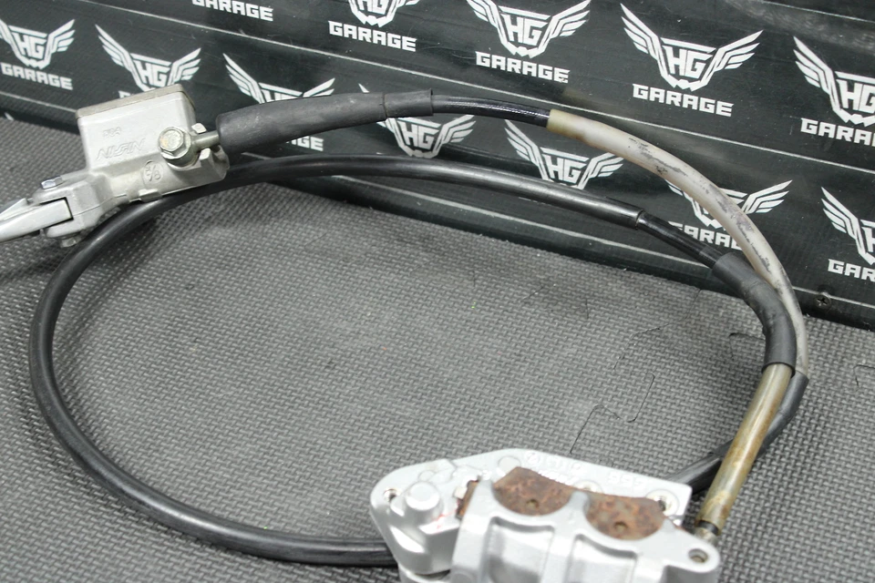 Kawasaki KX125 2001 OEM pinza de freno delantera 43015-1674 43041-1839 Foto 4 de 4