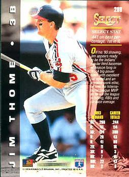 Jim Thome Baseball Cards - Base Cards, Inserts, RC's etc. - You Pick! - Picture 55 of 309