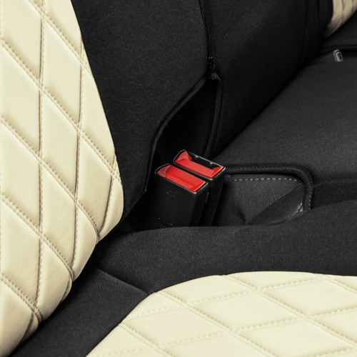 Neoprene Rear Waterproof Custom Fit Seat Covers for 2019-2022 Chevy Silverado - Picture 5 of 21