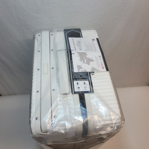 Somode LA SERIES Carry On Luggage 20inch Wide Handle Suitcase Hardshell White - Foto 6 di 7