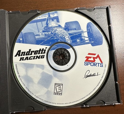 PC: Andretti Racing EA 1997 Complete in Big Box! Very Rare! - Picture 2 of 8