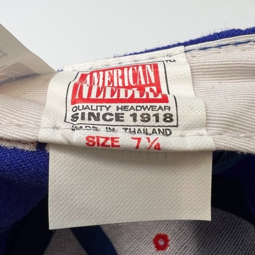 Vintage New York Giants Hat Men 7 1/4 Wool Spell Out American Needle Cap Core Ne - Picture 11 of 11