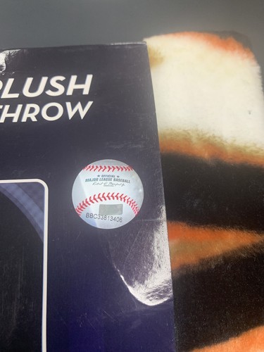 "Manta Raschal de felpa real de los Gigantes de San Francisco 50"" X 60"" en serie mundial" - Imagen 4 de 12