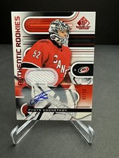2022-23 UD SP Game Used Pyotr Kochetkov Authentic Rookies Jersey Auto 92/99