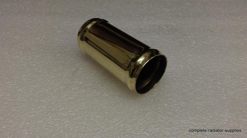 50 mm (2 " ) OD Brass Radiator Hose Connector 70mm Long - Bild 1 von 2