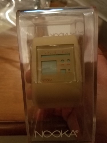 Nooka Unisex ZUB-ZOO-bg-38 Zub Zoo beige  Polyurethane Watch - Picture 1 of 2