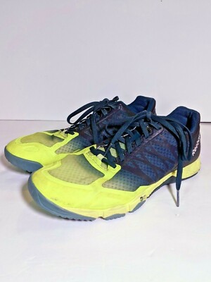 Reebok CrossFit Speed TR Size 8 Black Lemon Zest Cross Training Shoes Fitness