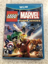 LEGO MARVEL SUPER HEROES WII U NINTENDO WIIU WII U GAME & CASE NES HQ