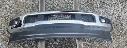 FORD SUPER DUTY F450 F550 Factory Chrome Front Bumper With FOG Lights - Picture 1 of 3