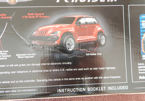 NEW BRIGHT 2000 RADIO CONTROL RED CHRYSLER PT CRUISER CAR 1:16 SCALE - 第 9/24 張圖片