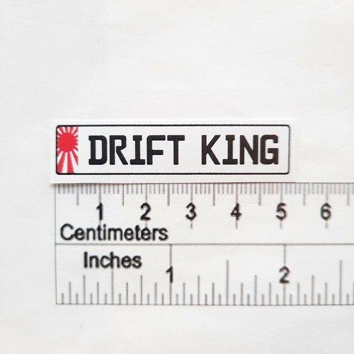 RC 1/10 Scale License Plate Sticker Decal Drift Car Onroad Body Licence Number - Bild 44 von 239
