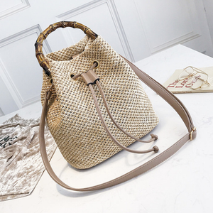 bamboo beach bag