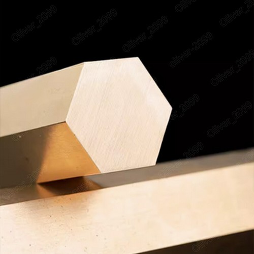 C28000 Brass Hexagonal Rods Brass Hex Stick Solid Brass Hex Bar Select Size - Picture 3 of 6