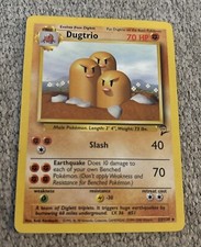 Dugtrio Base Set 2 EX, 23/130 Pokemon Card