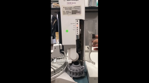 Inyector de muestreo automático Agilent 7683B G2913A ALS para 6890 7890 GC probado - Vídeo 1 de 1