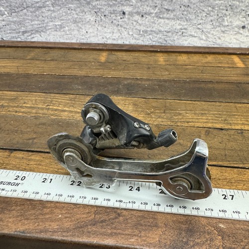 Desviador trasero vintage Shimano Deore LX RD-M563 jaula larga integrada 7 SIS B1 - Imagen 7 de 9