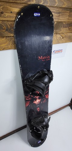 Matrix Syco 163W cm Snowboard +Project L Bindings Winter Adventure Sport Snow - Picture 5 of 12