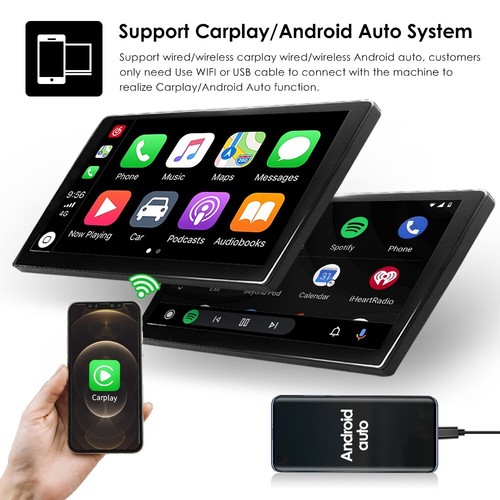 7" Single 1 DIN Car Radio Stereo Carplay Touch Screen Flip out Carplay Bluetooth - Picture 16 of 18