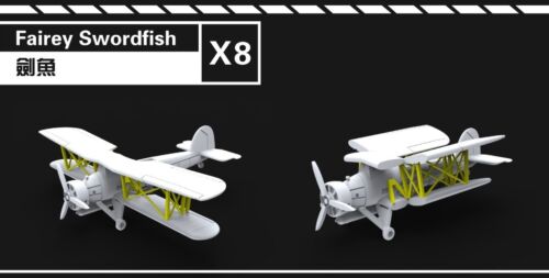 Flyhawk 1129 1/700 WWII Royal Navy Aircraft I top quality - Picture 2 of 4