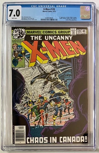 X-Men #120 - Cómics de Marvel - 4/1979 - CGC 7,0 - Primera Aparición de Alpha Flight - Imagen 6 de 6