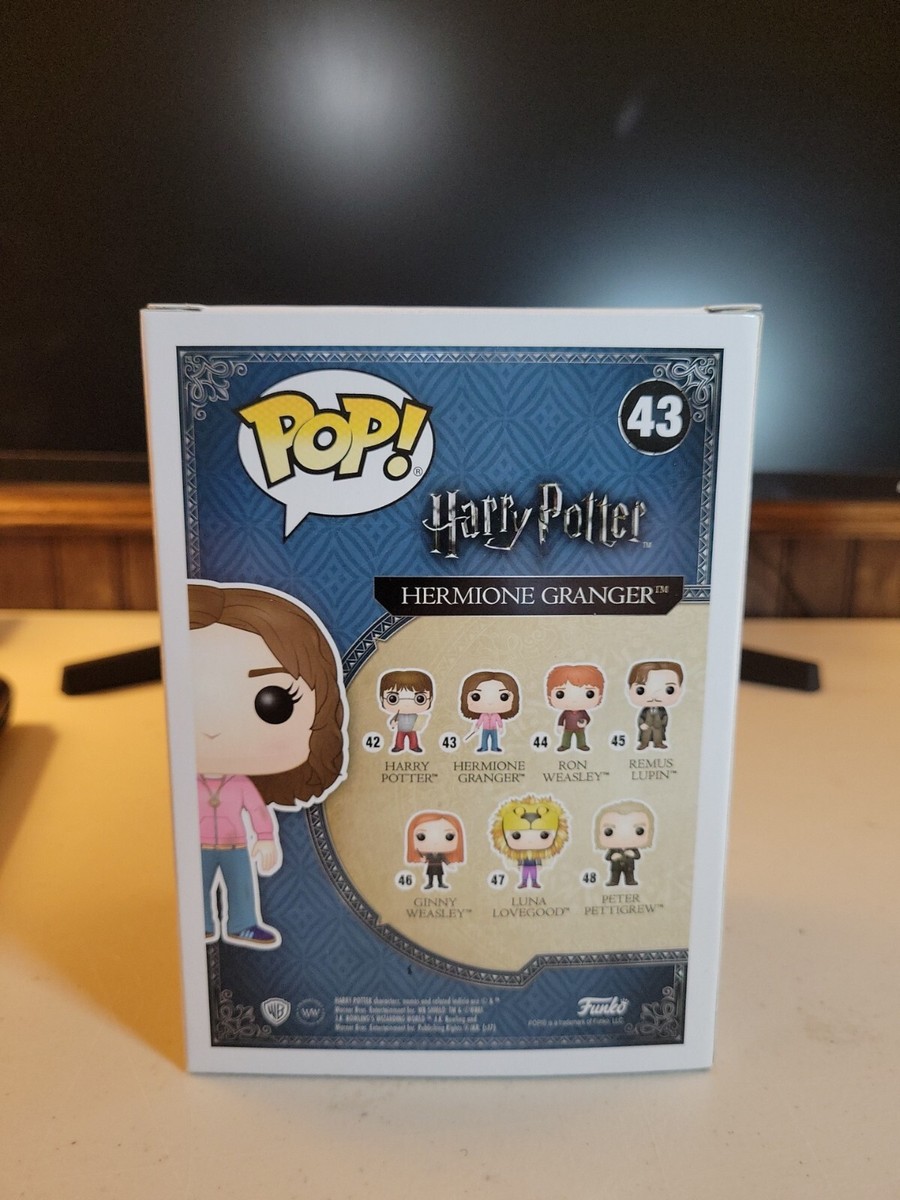 Funko POP! Harry Potter – Hermione Granger Avec Crookshanks (Prisonnier D'Azkaban) – Figurine Vinyle 9,5 Cm – Cadeau Collector