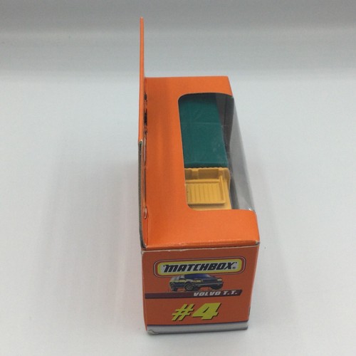 Matchbox Mattel Wheels #4 Volvo T.T. Lorry Orange MIB - Picture 4 of 5
