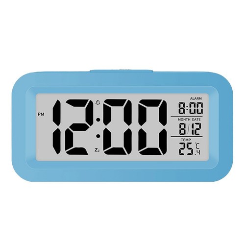 Large Screen LCD Alarm Clock with Gradual Alarm and Temperature Detection - Picture 2 of 49