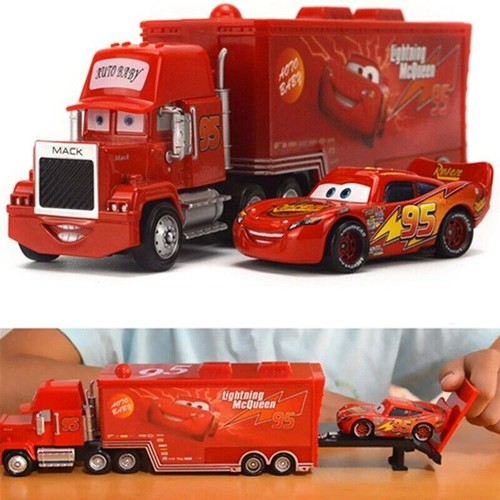 Lot de 2 voitures Disney Pixar n°95 1er camion McQueen Mack & Hauler voiture - Bild 17 von 19