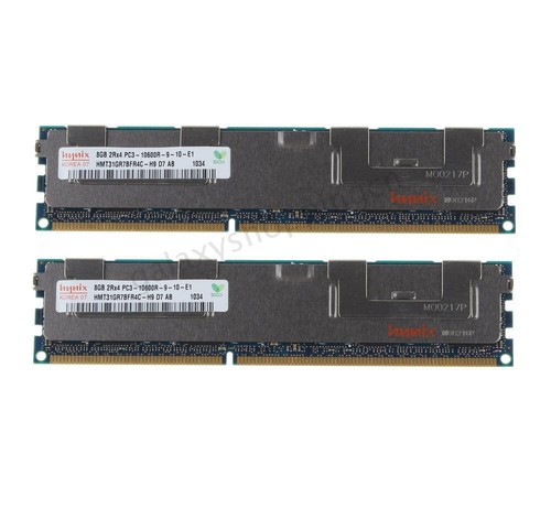 16GB Hynix DDR3 2X 8GB 1333MHZ PC3-10600R 2RX4 ECC Reg-DIMM Server Memory RAM DD - Picture 7 of 7