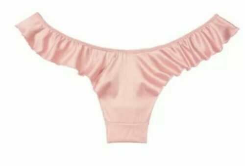 Bragas Tanga Corte Francés Victoria's Secret Talla S Borde Volante Satinado Colores Sólidos - Imagen 14 de 15