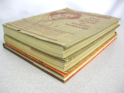 Elbert Hubbard's Scrap Book Notebook Roycroft Collectibles Hamilton 3 Books - Picture 11 of 12