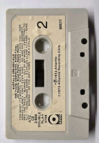 Buffalo Springfield Self Titled (Cassette, 1973, ATCO) Stills Young Furay Palmer - Picture 5 of 5