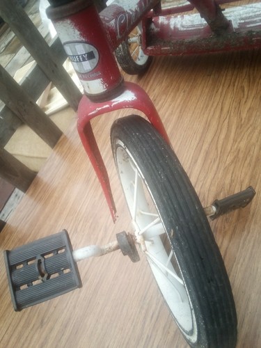 1970s HUFFY CLASSIC TRICYCLE Red Trike Restoration Old Toys - Picture 12 of 12