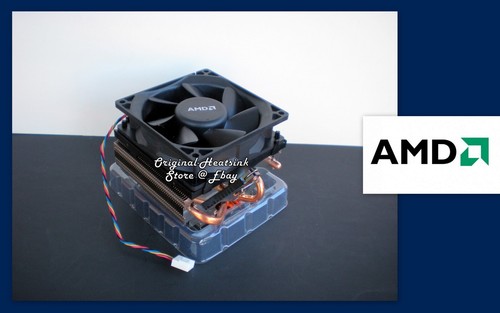 AMD Heatsink CPU Cooling Fan for Athlon 64 X2 Dual Core Socket 939-940-AM2-AM2+ - Picture 5 of 7
