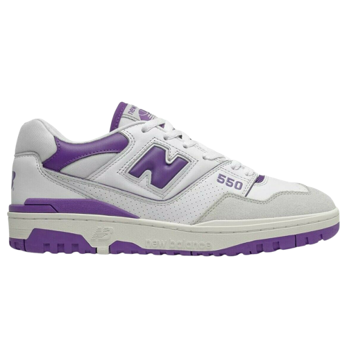 New Balance 550 White Purple